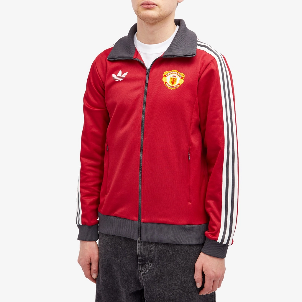 Adidas Originals Men's Manchester United FC OG Track Top Team Victory Red